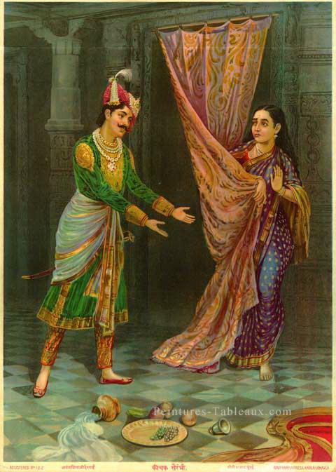 KEECHAK SAIRANDRI Indiens Raja Ravi Varma Peintures à l'huile